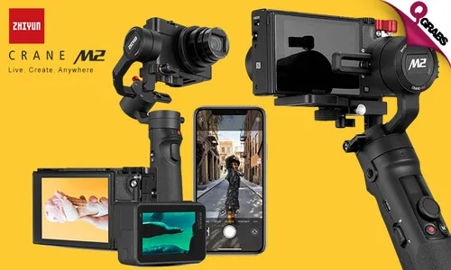Zhiyun Crane M2 3-Axis Handheld Gimbal!